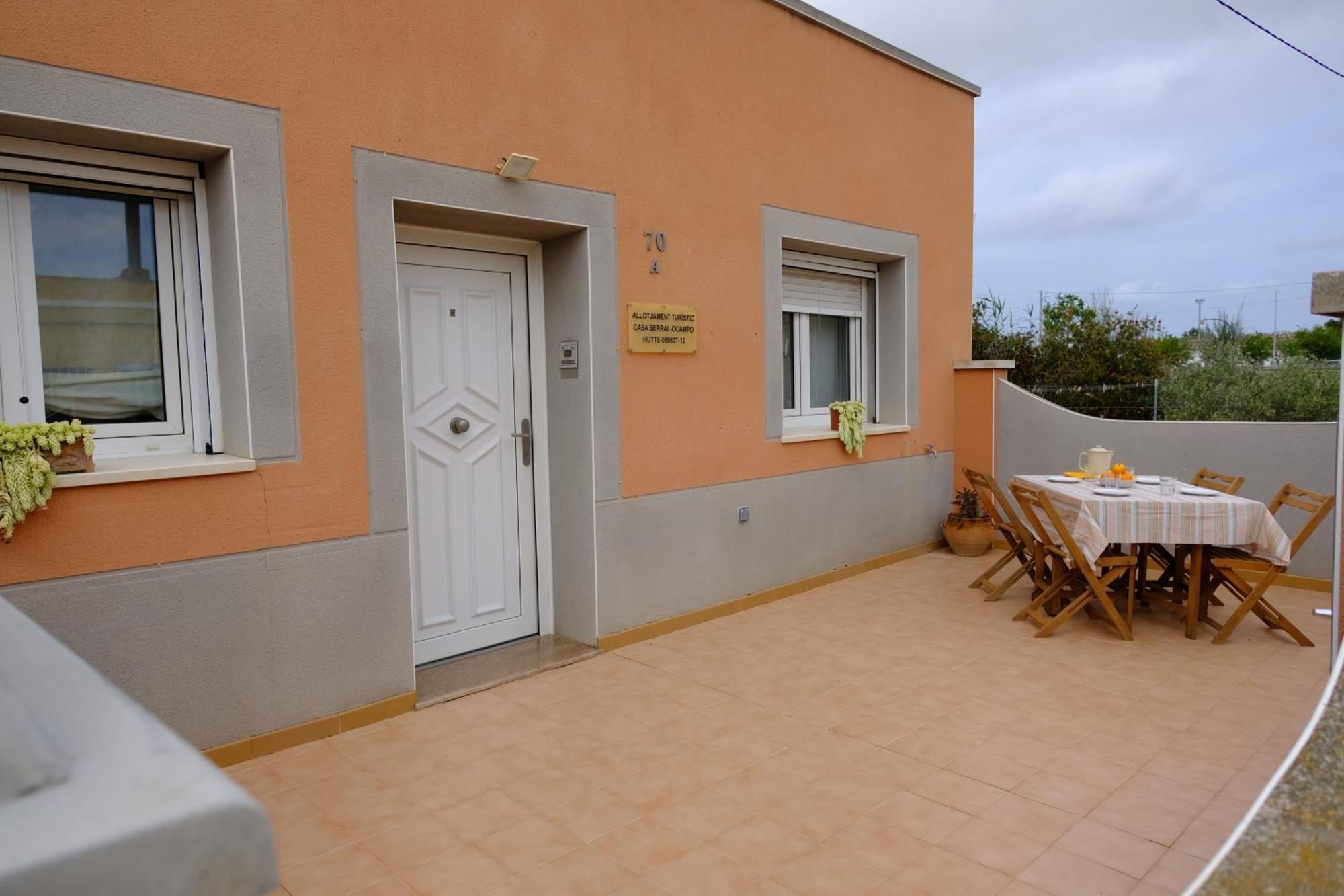 Allotjament Turistic Casa Serral-Ocampo Deltebre Exteriér fotografie